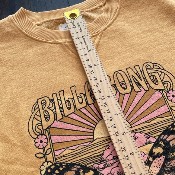 BILLABONG Crewneck Making Waves Fleece Sweatshirt Size Small, NWT - Picture 9 of 13